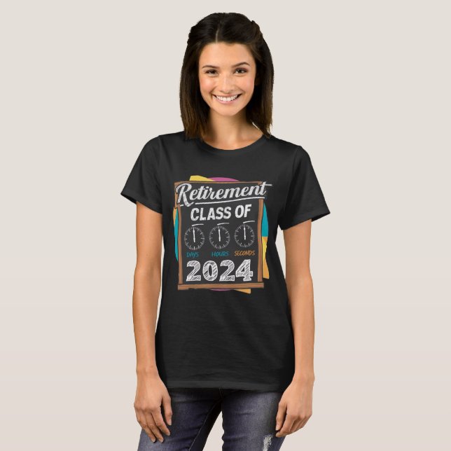 Camiseta classe de baixa de 2024 em andamento (Frente Completa)