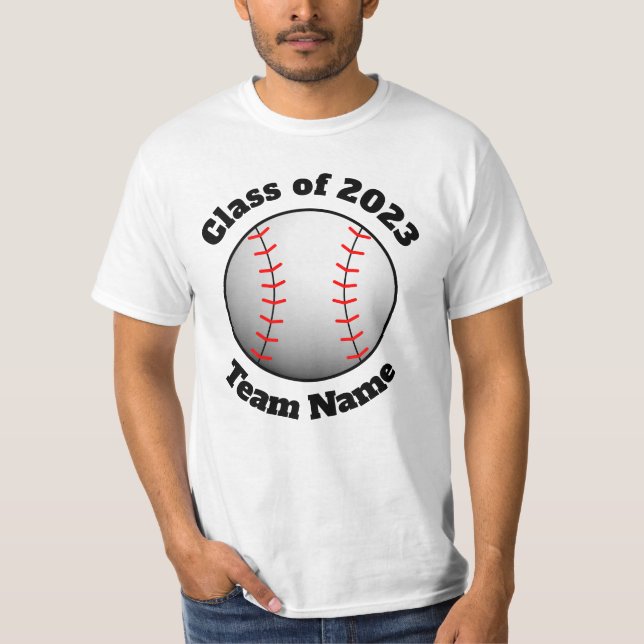 Camiseta Classe de Baseball de Graduação 2023 (Frente)