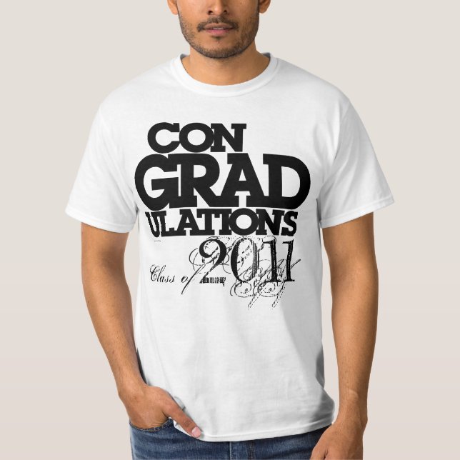 Camiseta Classe de ConGRADulations do t-shirt 2011 2 (Frente)