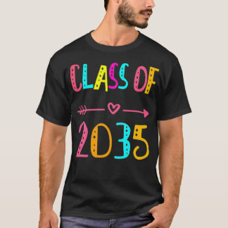Camiseta Classe De Crianças De 2035, 1rua Dia De Escola, Pr