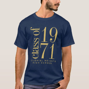 Camiseta Classe de diafragmas do Formando CHHS 1971