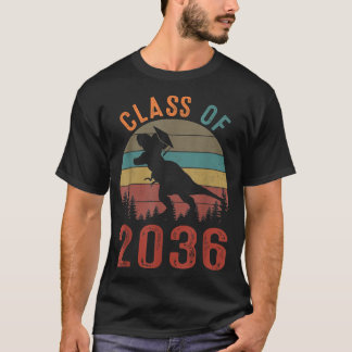 Camiseta Classe De Dinossauro De 2036 Rapazes Do Primeiro D