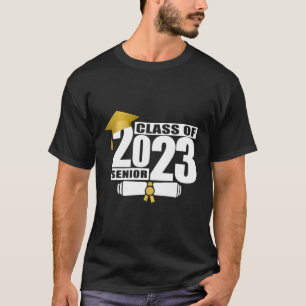 Camiseta Classe De Diploma De Certificado De Mais velho De 