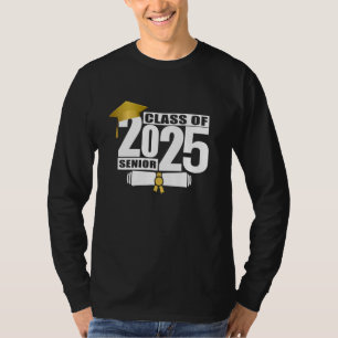 Camiseta Classe de Diploma de Certificado de Mais velho de