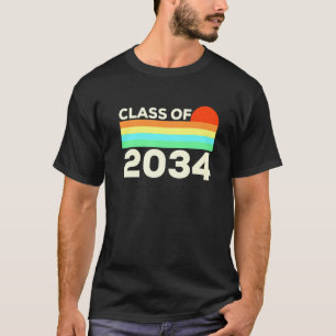 Camiseta Classe De Estilo Retroativo Da Graduação Do Mais v