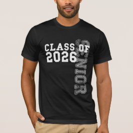 Camiseta Classe de Estudante do Mais velho 2026 Graduação 2