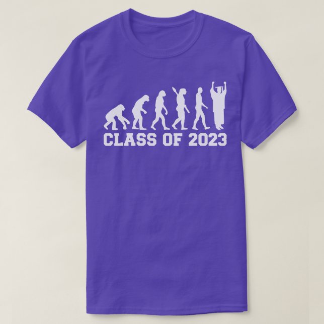 Camiseta Classe de evolução do formando 2023 (Frente do Design)