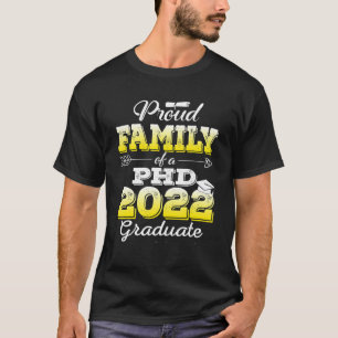 Camiseta Classe De Família Orgulhosa De Doutorado De Forman