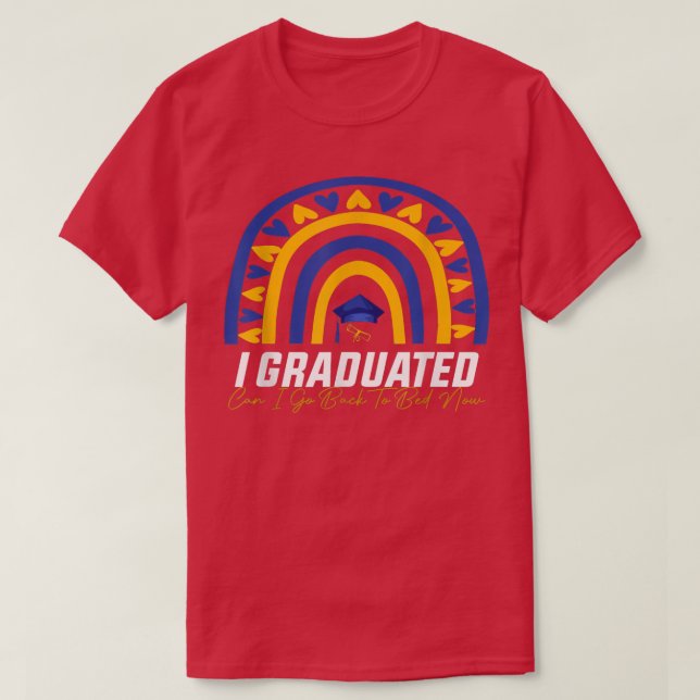Camiseta classe de formando 2022 eu me formei posso voltar  (Frente do Design)