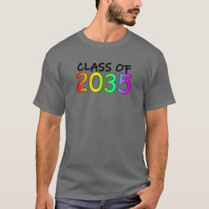 Camiseta Classe De Formando De Espaço De Impressão Mão Do G