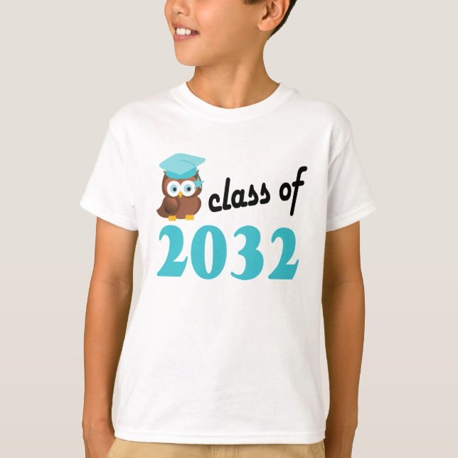 Camiseta Classe de formando do futuro 2032 (Frente)
