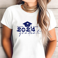 Classe de Formando Personalizado de Azul Marinho 2