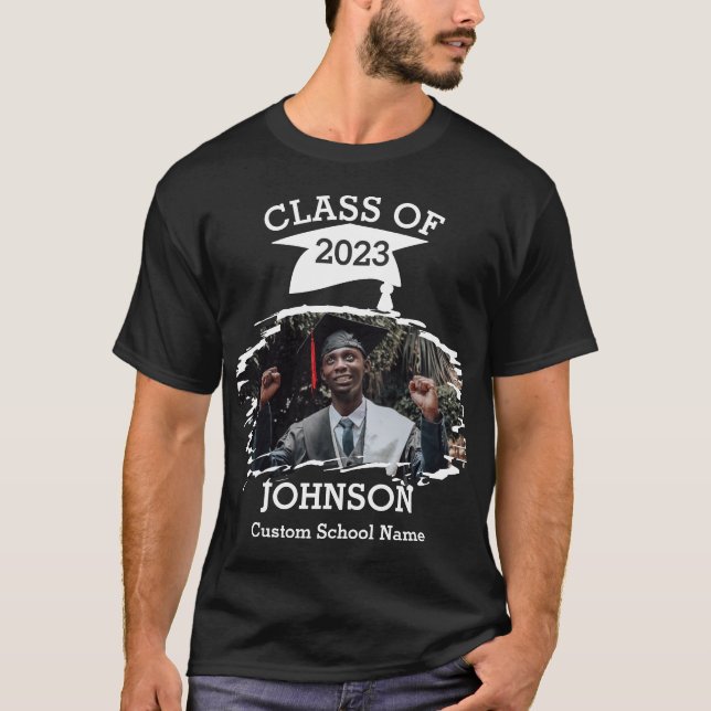 Camiseta Classe de Formando Personalizado de Foto de Aprese (Frente)