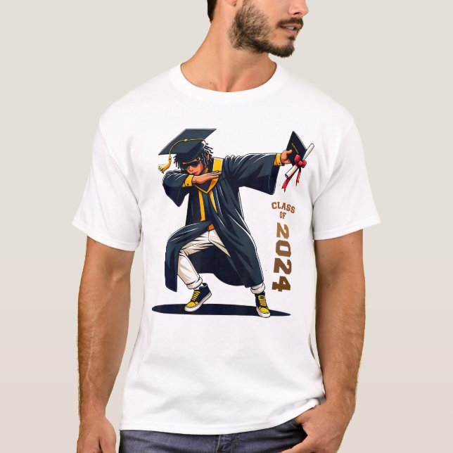 Camiseta Classe de Formatação de Meninos Negros Africanos (Frente)