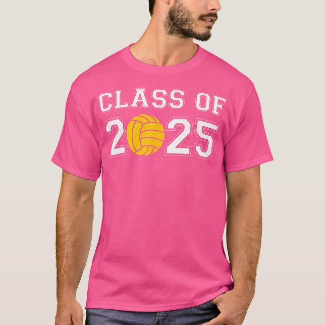 Camiseta Classe De Graduação 2025 Mais velho De Waterpolo 2 (Frente)