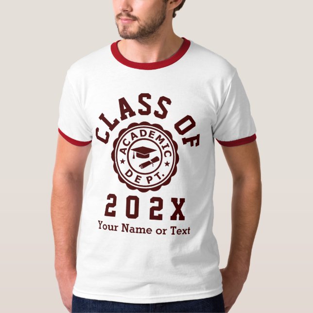 Camiseta Classe De Graduação 20XX (Frente)