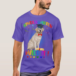 Camiseta Classe De Graduação De Cão Labrador De 22 Jardins