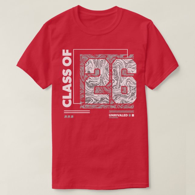 Camiseta Classe de Graduação de Estradas Urbanas de 2026 (Frente do Design)