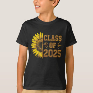 Camiseta Classe De Graduação De Girassol De Formando 2025