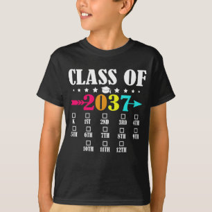 Camiseta Classe De Graduação Do 12 De Jardim De Infância 20