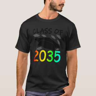 Camiseta Classe De Graduação Do Espaço De Impressão Mão 203