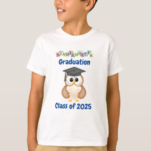 Camiseta Classe de Graduação do Jardim Infantil de 2025