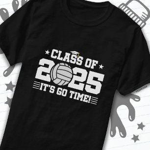 Camiseta Classe de Graduação do Jogador de Voleibol do Mais