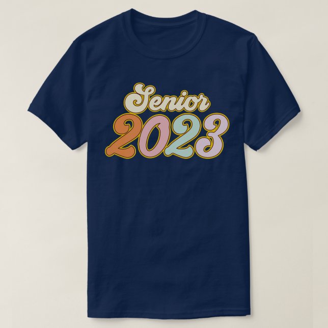 Camiseta Classe De Graduação Do Mais velho 2023 2023 Ou Pri (Frente do Design)