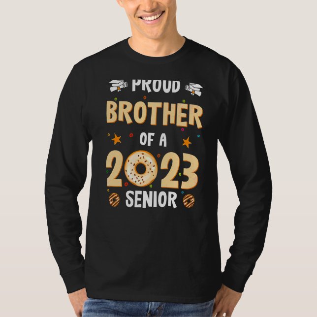 Camiseta Classe De Graduação Do Mais velho 2023 Do Mens Bro (Frente)