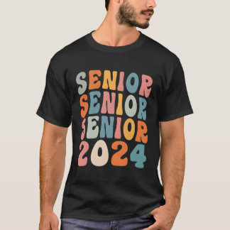 Camiseta Classe De Graduação Do Mais velho 2024 2024 Ou Pri