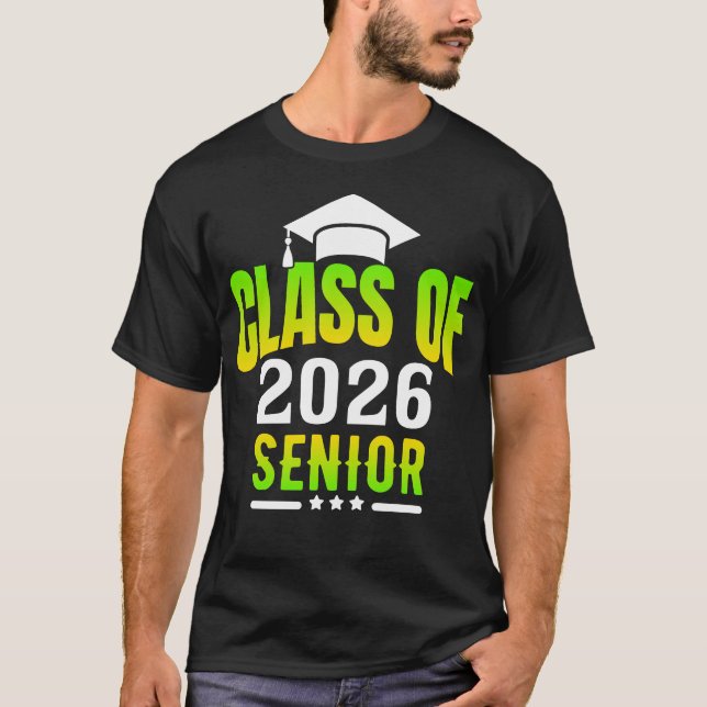 Camiseta Classe de graduação do Mais velho 2026 2026 (Frente)