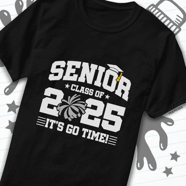 Camiseta Classe de Graduação do Mais velho Cheer 2025 (Criador carregado)