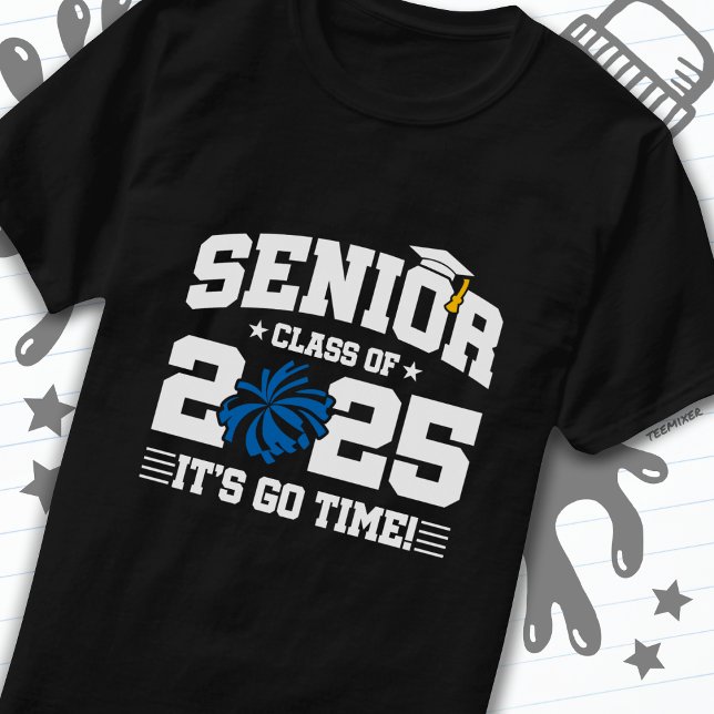 Camiseta Classe de Graduação do Mais velho Cheer 2025 (Criador carregado)