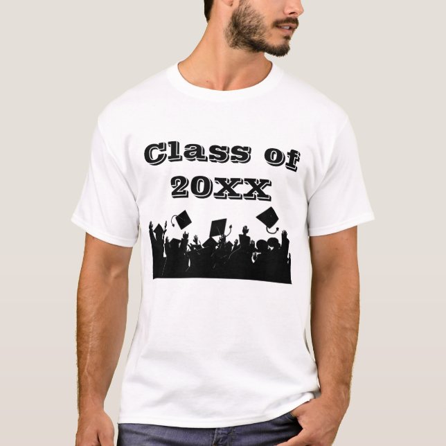 Camiseta Classe de Graduação ou Uso para Reuniões de Classe (Frente)