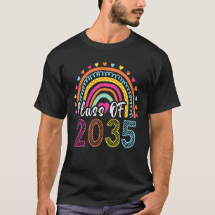 Camiseta Classe De Graduação Pré-Escolar Do Formando 2035