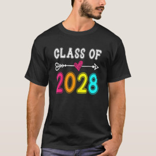 Camiseta Classe De Graduação Pré-Escolar Do Formando K 2028