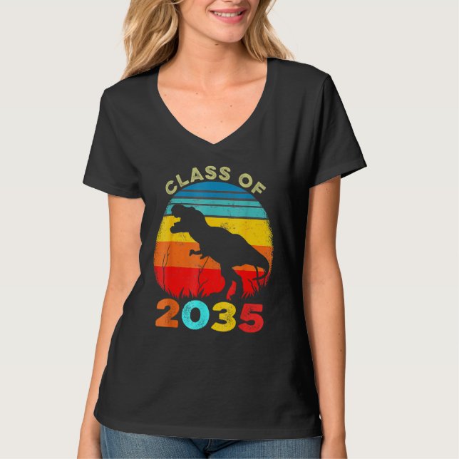 Camiseta Classe De Graduação Pré-Escolar Do Formando K 2035 (Frente)