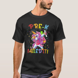 Camiseta Classe De Graduação Pré-K De 2021 Dabbing Unico
