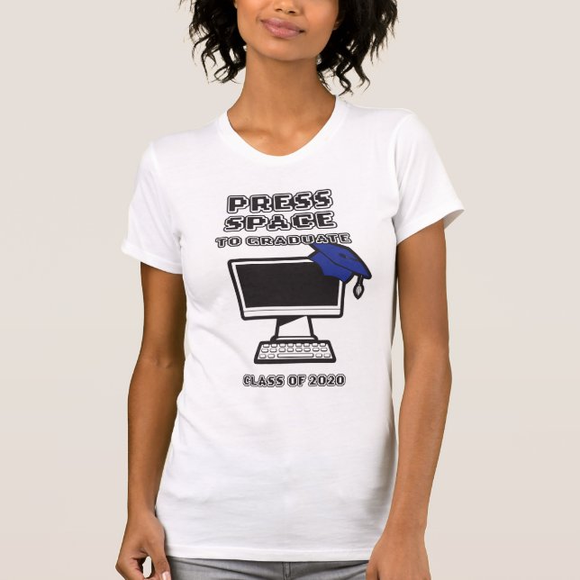 Camiseta Classe de graduação virtual 2020 (Frente)
