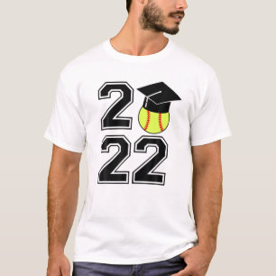 CAMISETA CLASSE DE GRADUAT DE SOFTBALL DA FACULDADE DE SEGU
