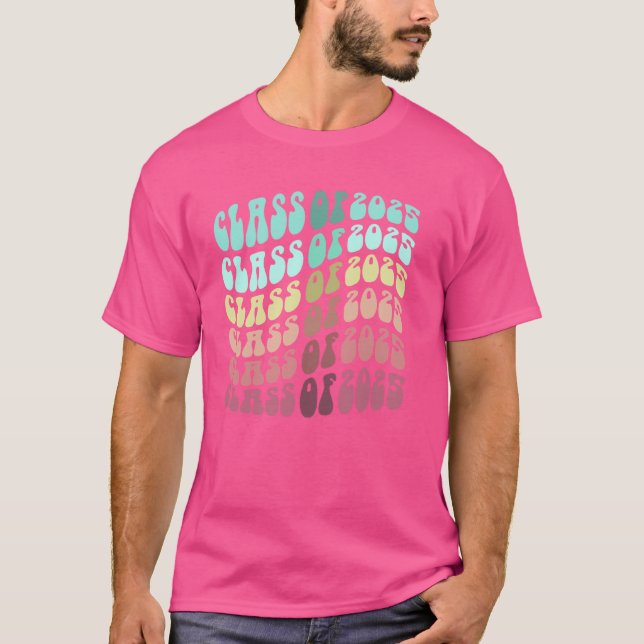 Camiseta CLASSE DE hipsteres DE 2025, Última graduação do M (Frente)