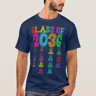 Camiseta Classe de Impressão Médica de Graduação do Jardim