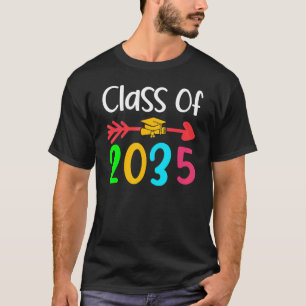 Camiseta CLASSE DE Jardim de Infância 2035 Cresce Comigo Es
