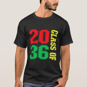 Camiseta Classe De Licenciatura 2036 Primeiro Dia De Jardim