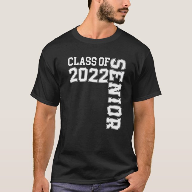 Camiseta Classe De mais velho De 2022 Gif Para Graduação De (Frente)