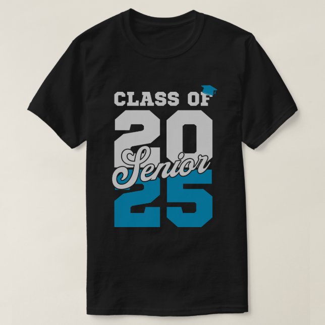 Camiseta Classe De mais velho De 2025, Mais velho 2025 De V (Frente do Design)
