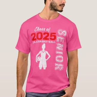 Camiseta Classe De Mais velho De 2025 Para Meninas De Basqu