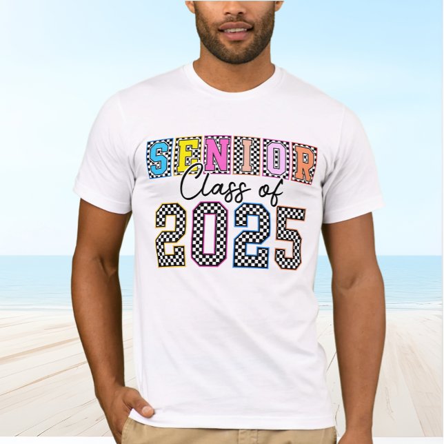 Camiseta Classe de mais velho de 2025 Retroativo (Criador carregado)