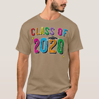 Camiseta Classe De Mais velho De Graduação 2020 Cresce Comi