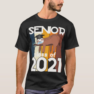 Camiseta Classe de mais velho de graduação em quarentena em